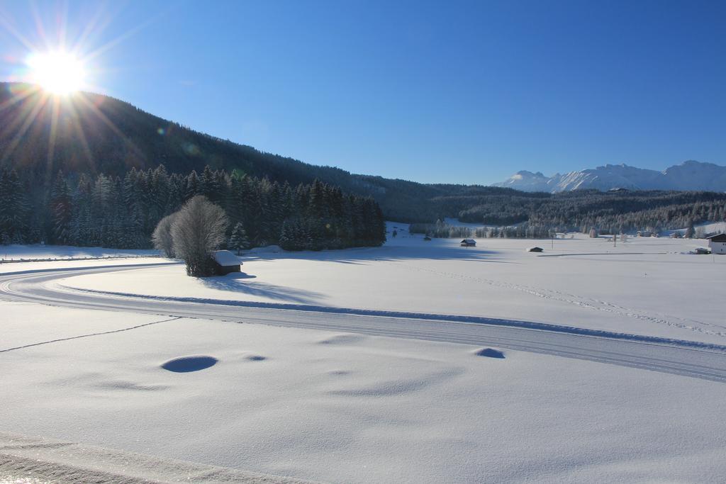 Appartamento Haus Witting Leutasch Esterno foto